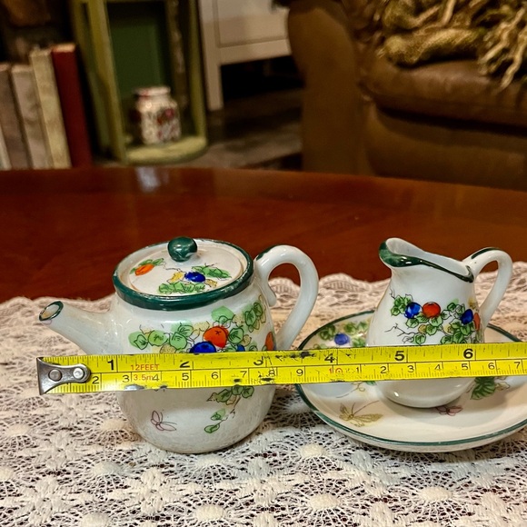 Antique Nippon Pottery Miniature Set - Picture 10 of 10